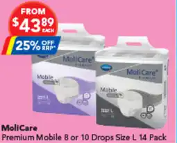 Amcal Pharmacies MoliCare offer