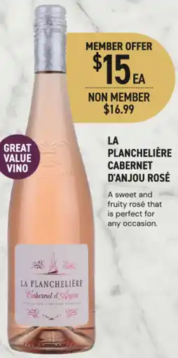 Dan Murphy's La planchelière cabernet d anjou rosé offer