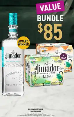 Dan Murphy's El jimador tequila value bundle offer