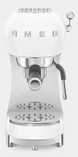 Myer SMEG White Espresso Machine offer