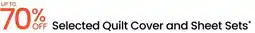 Myer Selected Quilt Cover and Sheet Sets offer