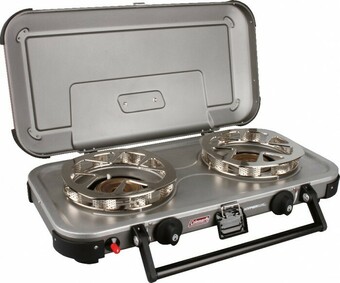 Anaconda Coleman Hyperflame Fyreknight 2 Burner Stove offer