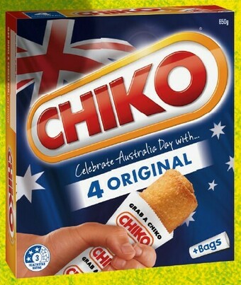 IGA Chiko Original Rolls 4 Pack offer