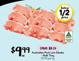 Drakes Australian Pork Loin Steaks offer