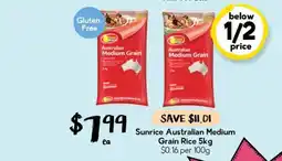 Drakes Sunrice Australian Grain Rice offer