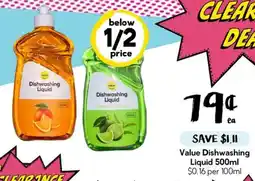 Drakes Value Dishwashing Liquid offer