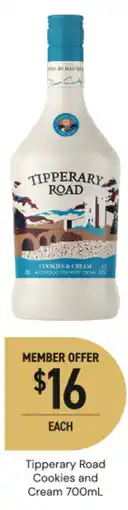 Dan Murphy's Tipperary Road Cookies and Cream offer