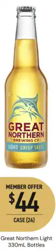 Dan Murphy's Great Northern Light Bottles offer