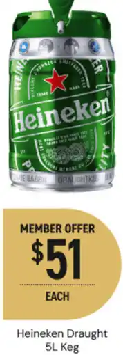 Dan Murphy's Heineken Draught Keg offer