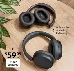 ALDI Premium Noise Cancelling Headphones with Bluetooth offer
