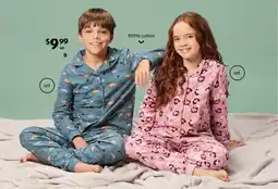 ALDI Childrens Flannelette PJ Set offer