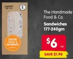 Spar The Handmade Food & Co. Sandwiches offer