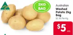 Spar Australian Washed Potato Bag offer