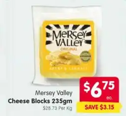 Spar Mersey Valley Cheese Blocks offer