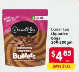 Spar Darrell Lea Liquorice Bags offer
