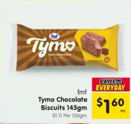 Spar fmf Tymo Chocolate Biscuits offer