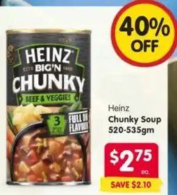 Spar Heinz Chunky Soup offer