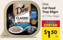 Spar Dine Cat Food Tray offer