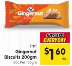 Spar fmf Gingernut Biscuits offer