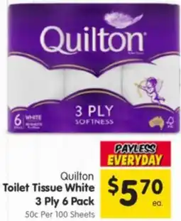 Spar Toilet Tissue White offer