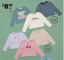 ALDI Children's Long Sleeve Tee offer