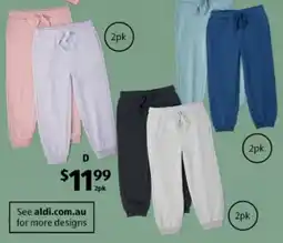 ALDI Children's Trackies offer