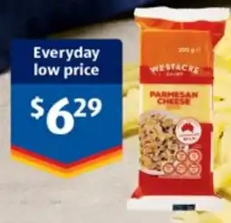 ALDI Westacre Dairy Parmesan Cheese Block offer