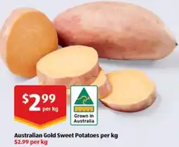 ALDI Australian Gold Sweet Potatoes offer