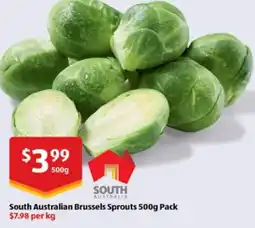 ALDI South Australian Brussels Sprouts offer