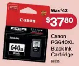 Australia Post Canon PG640XL Black Ink Cartridge offer