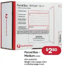 Australia Post Parcel Box Medium offer