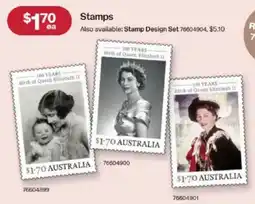 Australia Post Stamps offer