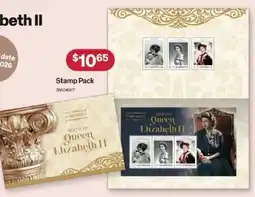Australia Post Stamp Pack offer