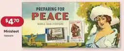 Australia Post Minisheet offer