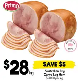 Drakes Australian Ezy Carve Leg Ham offer