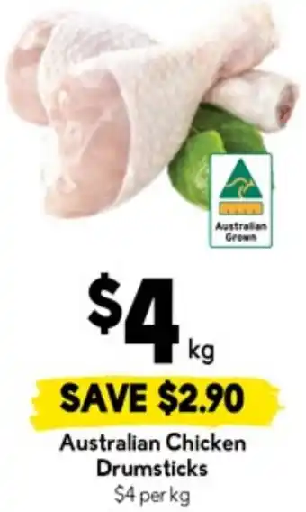 Drakes Australian Chicken Drumsticks offer