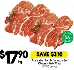 Drakes Australian Lamb Forequarter Chops offer
