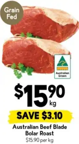 Drakes Australian Beef Blade Bolar Roast offer