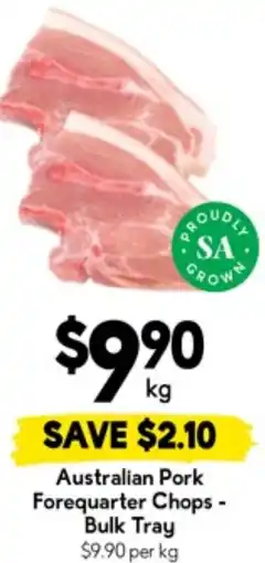Drakes Australian Pork Forequarter Chops offer