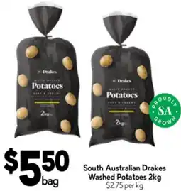 Drakes South Australian Drakes Washed Potatoes offer