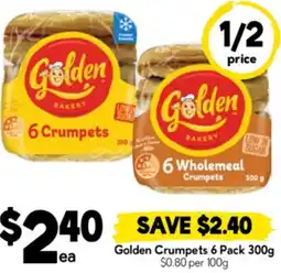 Drakes Golden Crumpets 6 Pack offer