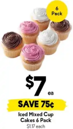 Drakes Iced Mixed Cup Cakes offer