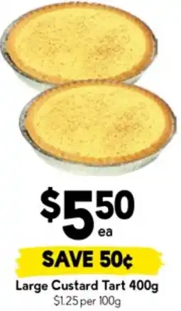 Drakes Large Custard Tart offer