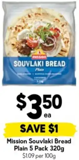 Drakes Mission Souvlaki Bread Plain offer