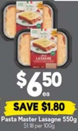 Drakes Pasta Master Lasagne offer