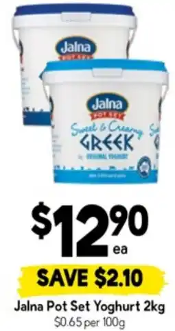 Drakes Jalna Pot Set Yoghurt offer