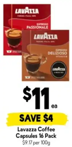 Drakes Lavazza Coffee Capsules offer