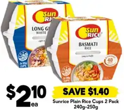 Drakes Sunrice Plain Rice Cups offer