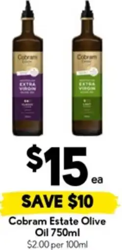 Drakes Cobram Estate Olive Oil offer
