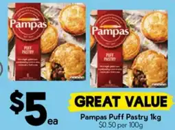 Drakes Pampas Puff Pastry offer